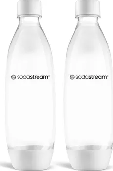 Příslušenství pro výrobník sody SodaStream Fuse lahev bílá 1 l 2 ks