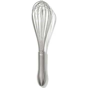 Mašlovačka Metla STEEL 29 cm, stříbrná, nerezová ocel, OXO - doprava zdarma od 2999 Kč