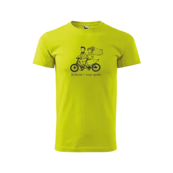 Pánská móda Tričko Jedeme v tom spolu