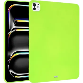 Pouzdro na tablet VSECHNONAMOBIL 77024 RUBBER Ochranný kryt pro Apple iPad Pro 11 2024 / M5 2025 světle zelený