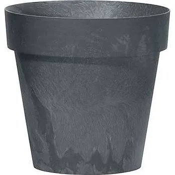 Prosperplast Květináč CUBE BETON EFFECT 11 cm - barva: antracit