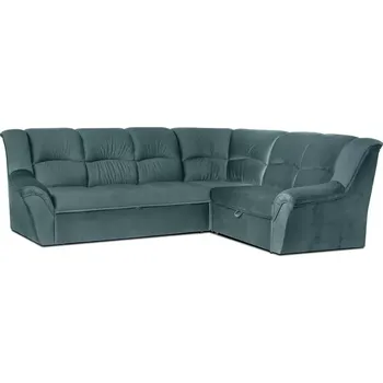 Sedací souprava Rohová sedací souprava DUBAJ XL, pravá, sv. modrá (monolith 72)