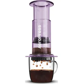 Kávovar AeroPress® Aeropress Clear Barva: Průhledná fialová