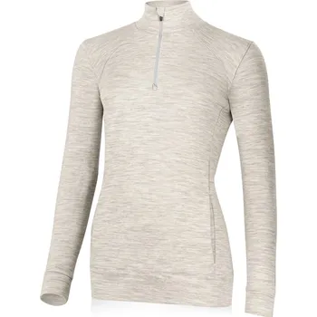 Dámská mikina WARMINA dámská merino mikina - Béžová 7167 / XS / Béžová