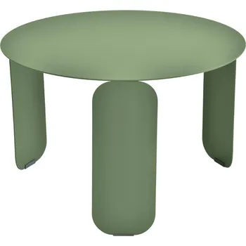 Zahradní stůl Kaktusově zelený kovový zahradní konferenční stolek Fermob Bebop 60 cm