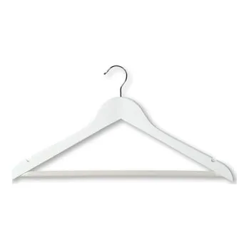 Ramínko KESPER Ramínka dřevěná 6ks bílá, lotosové dřevo 44cm