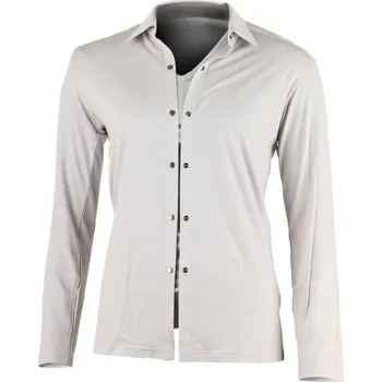 Dámská košile AMANDA 100% MERINO dámská košile - Šedá 8383 / S / Šedá