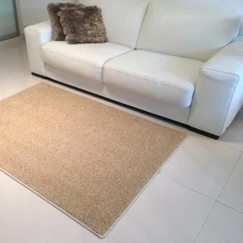 Koberec Kusový koberec COLOR SHAGGY béžová Rozměr: 80x150 cm