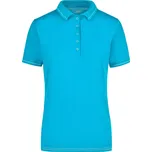 JAMES & NICHOLSON Polokošile DAMIRA LADY 170g, různé barvy Velikost L aqua