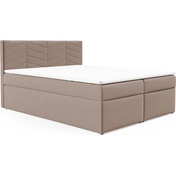 Postel Postel 73 120x200 cm s úložným prostorem Hnědá I