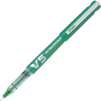 Pilot, Roller Hi-Tecpoint V5 CS, 0.5, (F) tenký, zelená