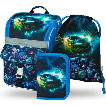 BAAGL Zippy 3dílný školní set, Závodní auto