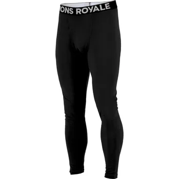 Pánské termo spodky Legíny MONS ROYALE CASCADE MERINO BASE LAYER LEGGING black Velikost: XXL