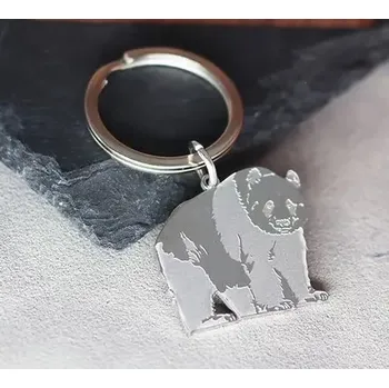 Přívěsek na klíče panda