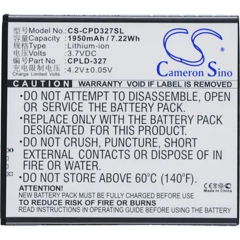 Baterie pro mobilní telefon Baterie Cameron Sino CS-CPD327SL za Coolpad CPLD-327 - neoriginální