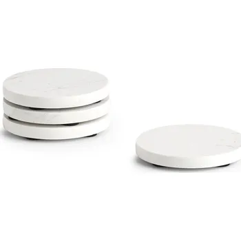 Zeller Sada mramorových podtácků podsklenice, Ø 9,5 cm