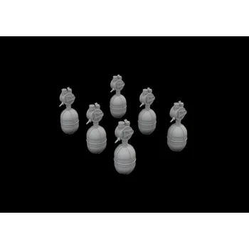 Plastikový model BRASSIN 1/32 WWII USAAF oxygen cylinder A-4 PRINT