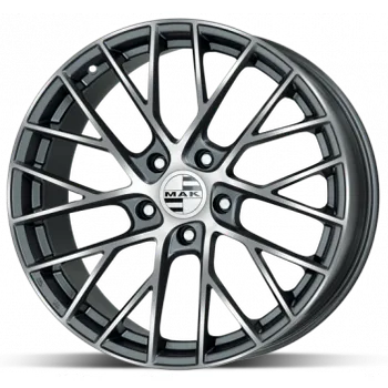 Alu kolo MAK Monaco GunMetal 10x19 5x130 ET45