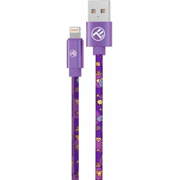 Počítač Tellur Graffiti USB to Lightning cable 3A 1m purple