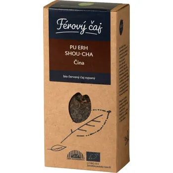 Čaj Fairobchod Bio červený čaj Pu Erh Shou-Cha sypaný, 40 g