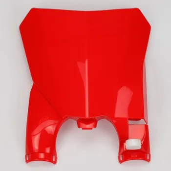 UFO STARTOVNÍ ČÍSLO HONDA CRF 250R/RX '18-'20 ČERVENÁ (STUPEŇ S KRYTY TLUMIČŮ) - Výprodej