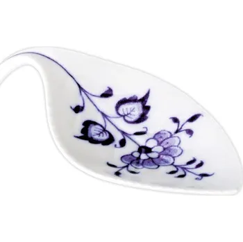 Cibulák Dubí Miska na odkládání čaj.sáčku - lísteček - cibulový porcelán 10654