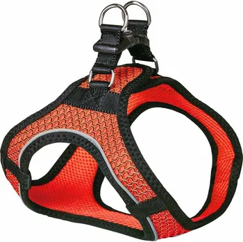 Postroj pro psa Nobby hrudní postroj MESH AIR oranžová XXS-XS
