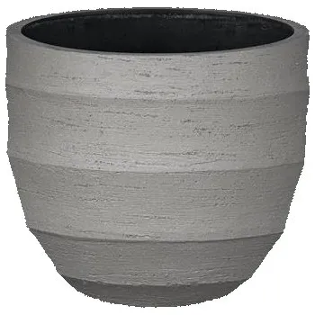 Květináč Luca Lifestyle Květináč Bordo New Egg Pot, Luca Lifestyle, průměr 65 cm, výška 54 cm, barva clay