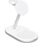 Epico 3in1 MagSafe Charging Stand - Charging for iPhone 15W - bílá
