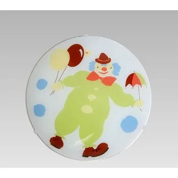 Bodové svítidlo CLOWN dětské přisazené svítidlo 1x E27 60W bez zdroje 30cm, barevné