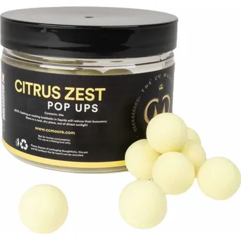 CC Moore plovoucí boilie Elite Range Citrus Zest Pop-Ups Balení: 25ks, Průměr: 18mm