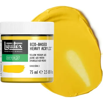 Vodová barva Akrylová barva Liquitex Professional Bio-Based - Yellow Medium Azo