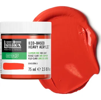 Vodová barva Akrylová barva Liquitex Professional Bio-Based - Cadmium Free Red Light