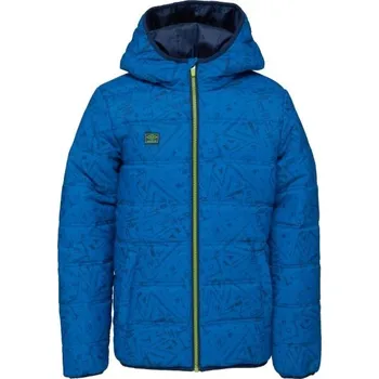 Dívčí bunda Lehká dětská prošívaná bunda Umbro IMODY 140/146 Modrá, Zelená