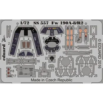 Plastikový model Eduard 1/72 Fw 190A-8/R2 Weekend (EDUARD)