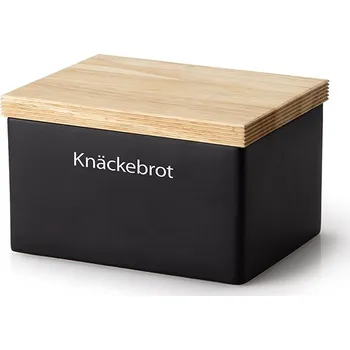 Dóza na potraviny Continenta Dóza na knäckebroty černá