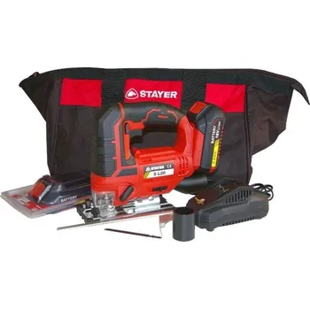 Přímočará pila Pila přímočará akumulátorová, 2 x aku 2,0 Ah, Stayer 377SETSL202