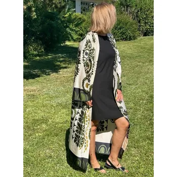 Dámská tunika Orientální kimono dlouhé zelené, Sense of Oman