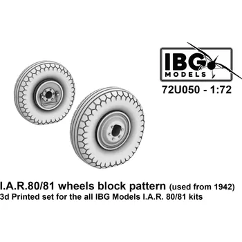 Plastikový model IBG 1/72 I.A.R. 80/81 Wheels Block Pattern