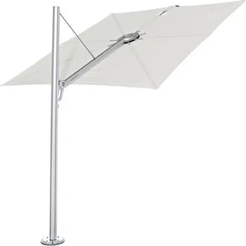 Slunečník Umbrosa Boční slunečník Spectra, 90° kolmý, Umbrosa, čtvercový 250x250 cm, rám hliník, potah Solidum akryl 250 g/m2 barva dle vzorníku, bez stojanu