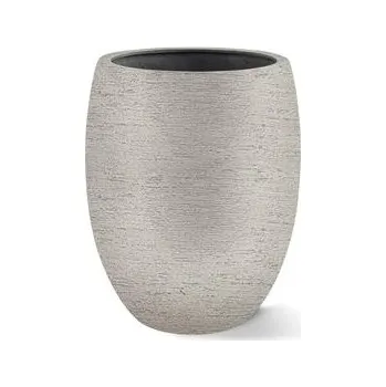 Květináč Luca Lifestyle Květináč Terreno Tall Balloon, Luca Lifestyle, průměr 40 cm, výška 50 cm, barva sand