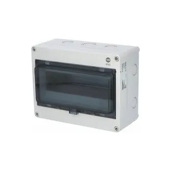 Rozvaděč FAM Rozvodnice FLATBOX 5910 IP65, 10mod., na omítku, průhl. dveře, 170x220x116mm