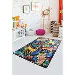 ASIR Dětský koberec (200 x 290) ZOO černý