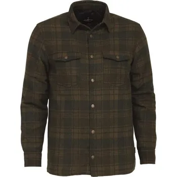 Pánská košile Kinetic Flanelová košile Lumber Jacket Army Green Velikost: XXL