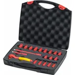 Wiha Ratschenschlüssel Set isoliert 1/4" 21-tlg.