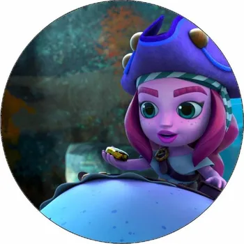 Jedlá dekorace na dort Jedlý papír Santiago brázdí moře Lorelai 19,5 cm