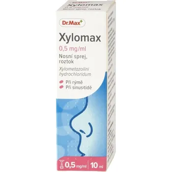 Nosní sprej Dr. Max Xylomax 0,5 mg/ml nosní sprej 10 ml