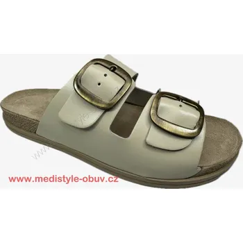 Dámská zdravotní obuv MEDISTYLE BEÁTA 3B-I12 pantofel béžový, --- - 36
