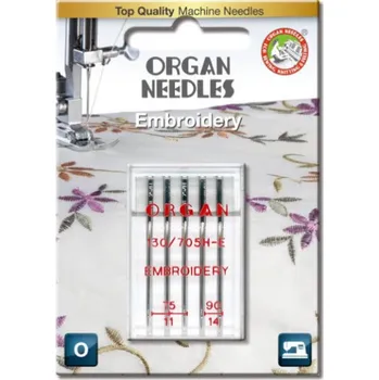 Příslušenství k šicímu stroji Jehly pro šicí stroje - VYŠÍVACÍ MIX