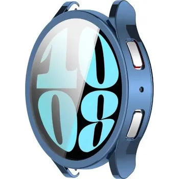 Příslušenství k chytrým hodinkám Silikonový kryt pro Samsung Galaxy Watch 6 44mm - Modrý